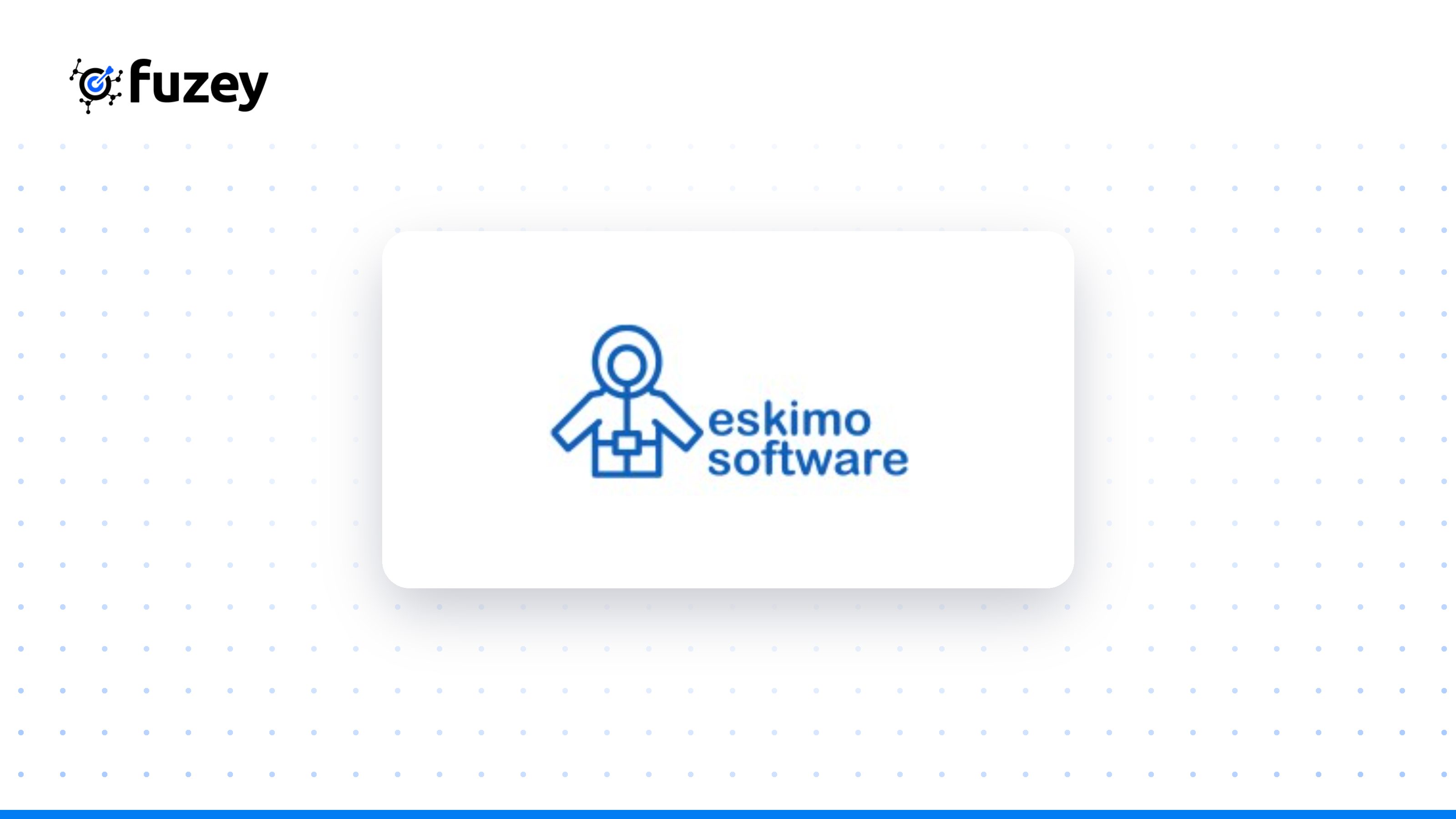 Eskimo lead management integration with Fuzey on a brand panel