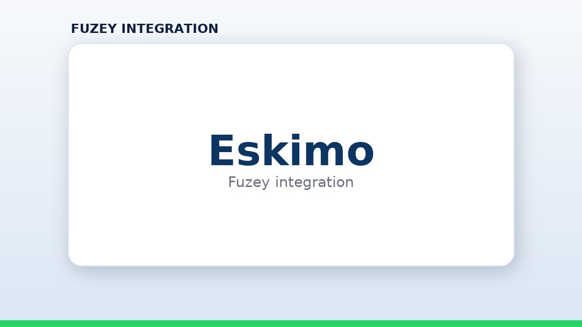 Eskimo lead management integration with Fuzey on a brand panel