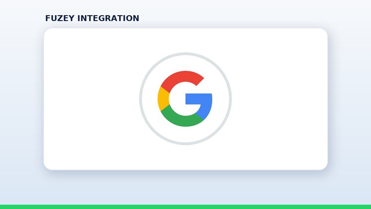 Google Reviews integration with Fuzey on a brand panel