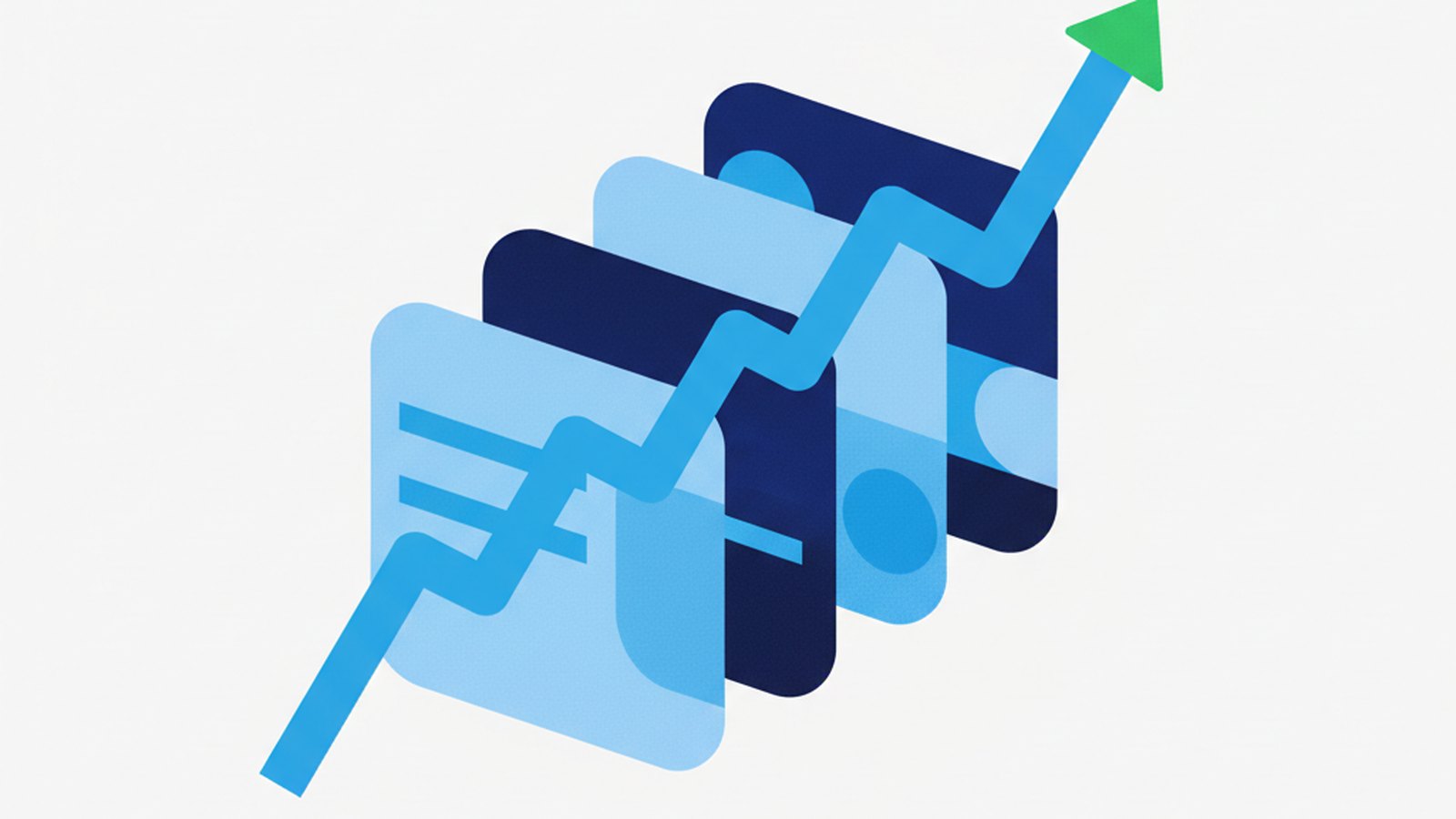 abstract dashboard with message icons, charts and dealership activity