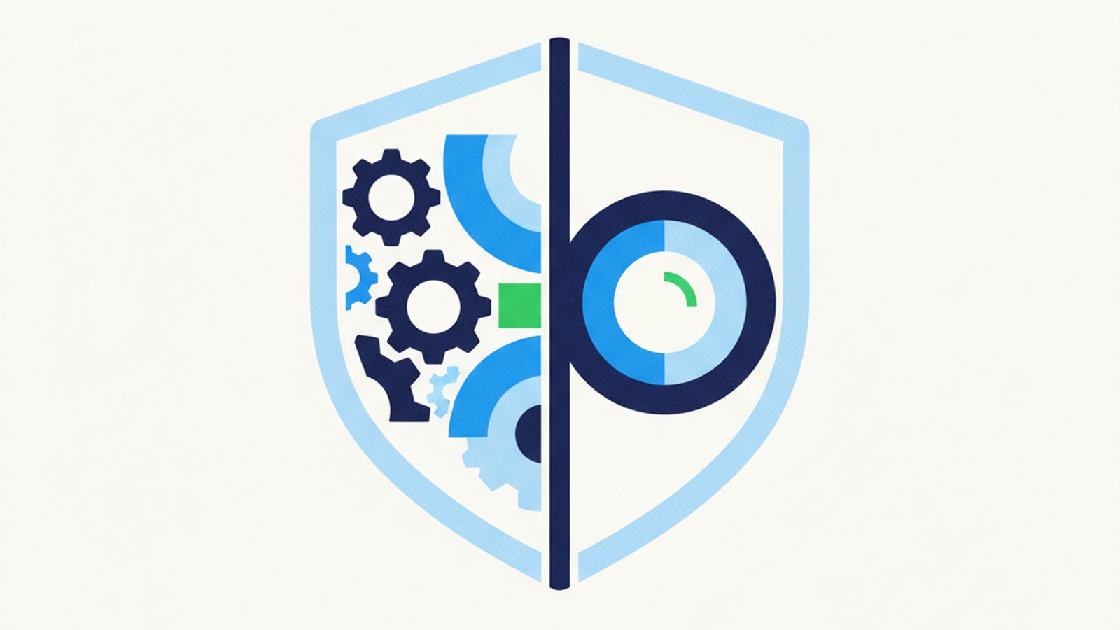 abstract illustration of AI guardrails guiding customer messages